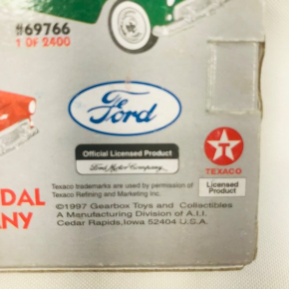 Gearbox Vintage Texaco Sky Chief 1956 Ford Thunderbird Serial #09433 Pedal Car - Picture 7 of 11